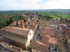 Centro storico: veduta panoramica dalla Torre del cassero, tramonto sulla chiesa dei SS. Andrea e Stefano